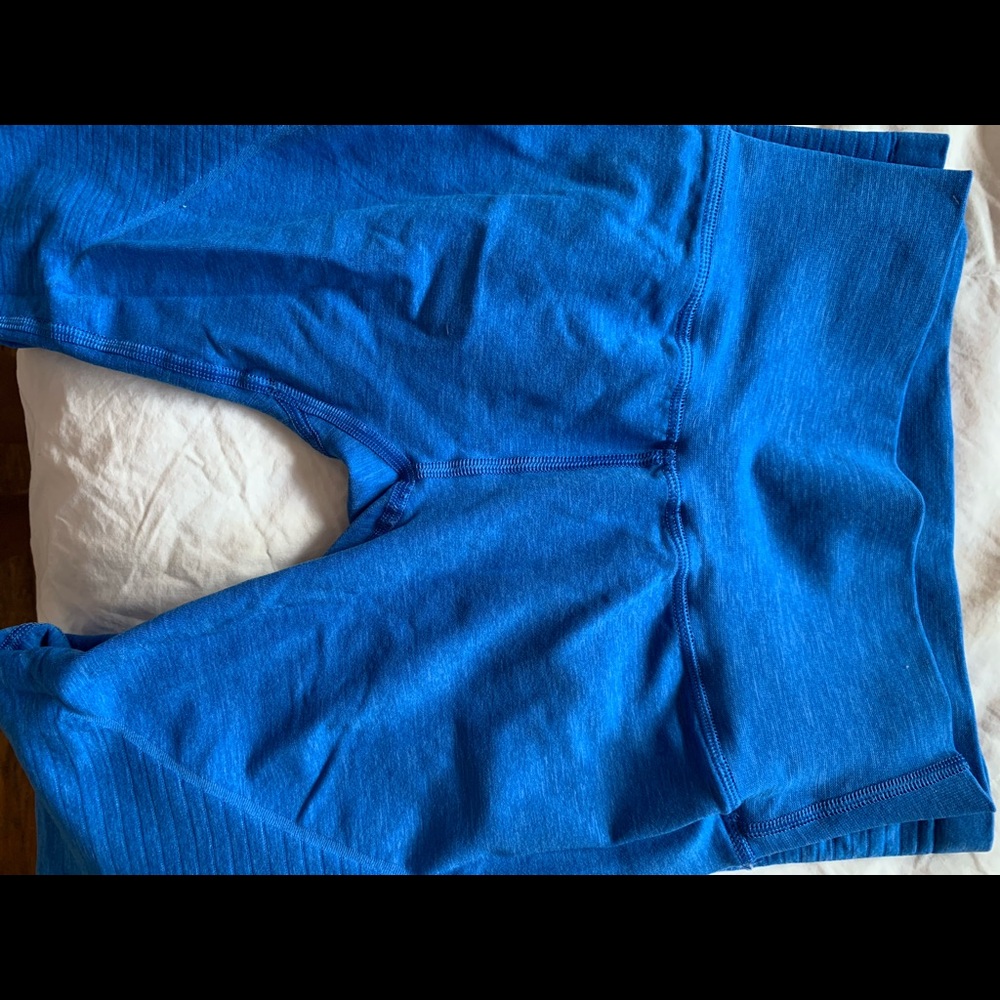 Alphalete original revival legging blue *damage*